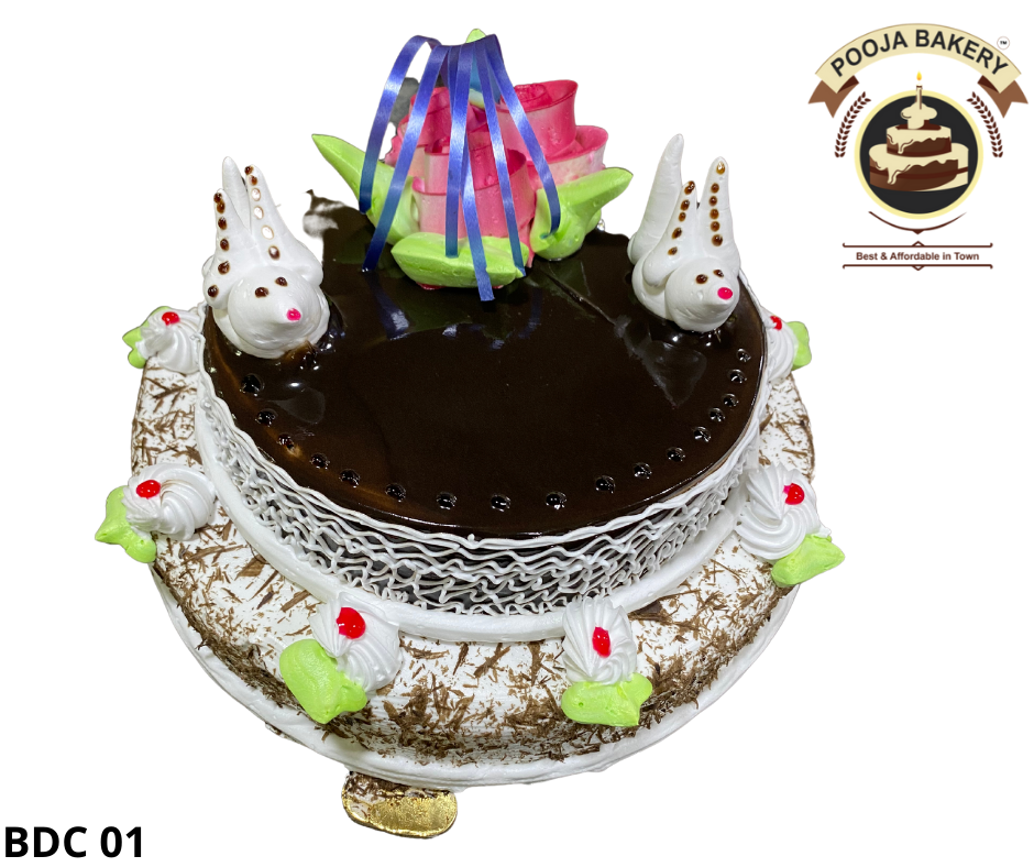 Pooja Gor with Birthday Cake Media